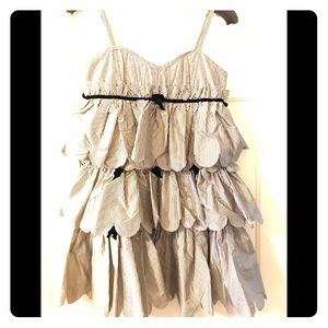 Marc by Marc Jacobs Sz 6 Tiered ruffle dress NWT